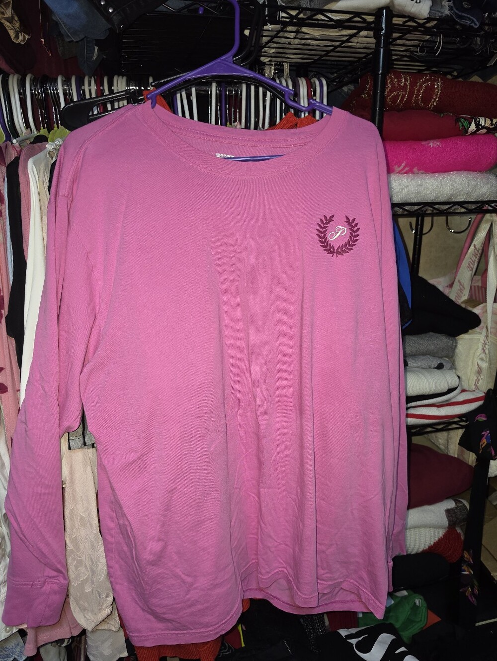 Victorias Secret PINK 2X LONG SLEEVE TOP